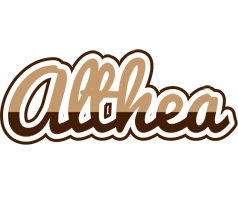 Althea exclusive logo