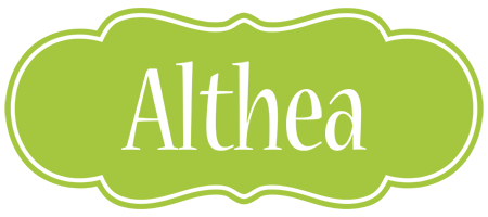 Althea family logo