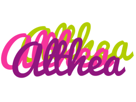 Althea flowers logo