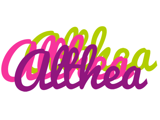 Althea flowers logo