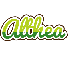 Althea golfing logo
