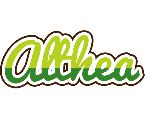 Althea golfing logo