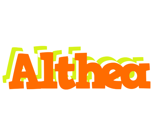 Althea healthy logo
