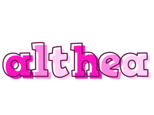 Althea hello logo