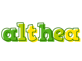 Althea juice logo