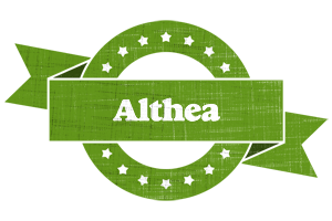 Althea natural logo