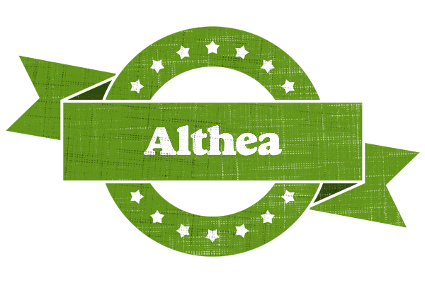 Althea natural logo