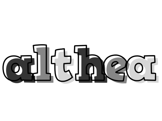 Althea night logo