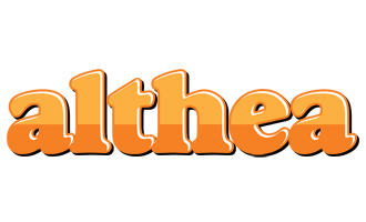 Althea orange logo