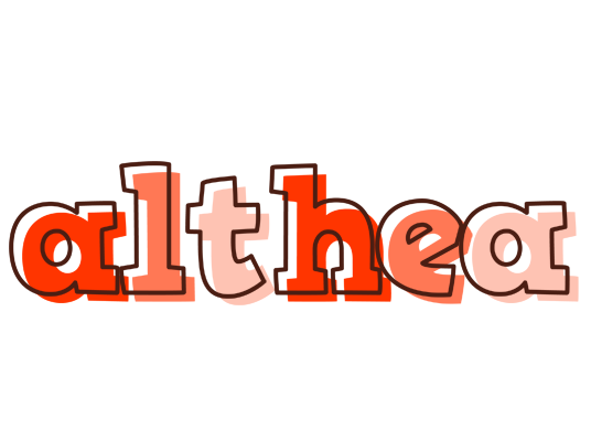 Althea paint logo