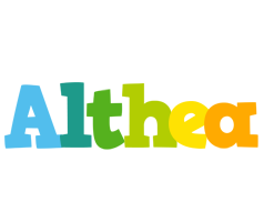Althea rainbows logo