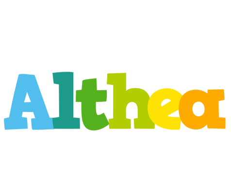 Althea rainbows logo