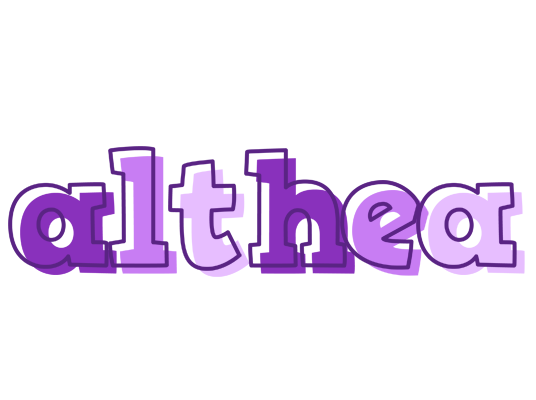Althea sensual logo