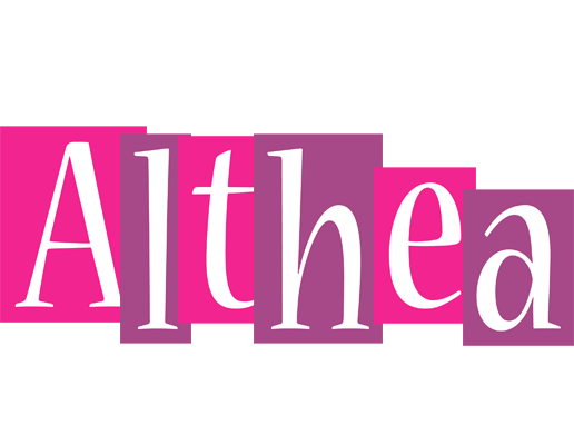 Althea whine logo
