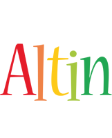 Altin birthday logo