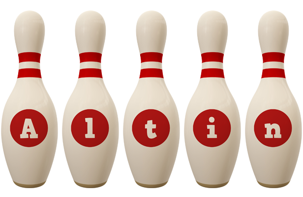 Altin bowling-pin logo