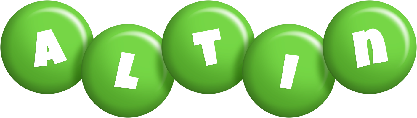 Altin candy-green logo