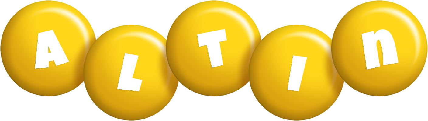 Altin candy-yellow logo
