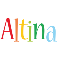 Altina birthday logo