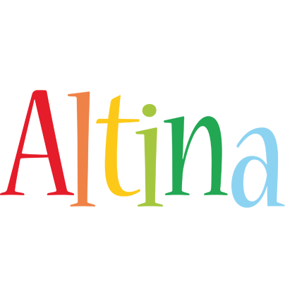 Altina birthday logo