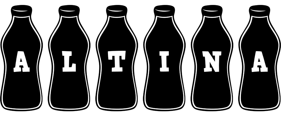 Altina bottle logo
