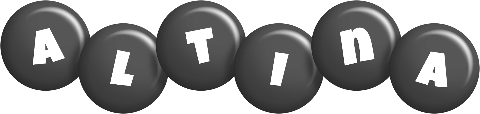 Altina candy-black logo