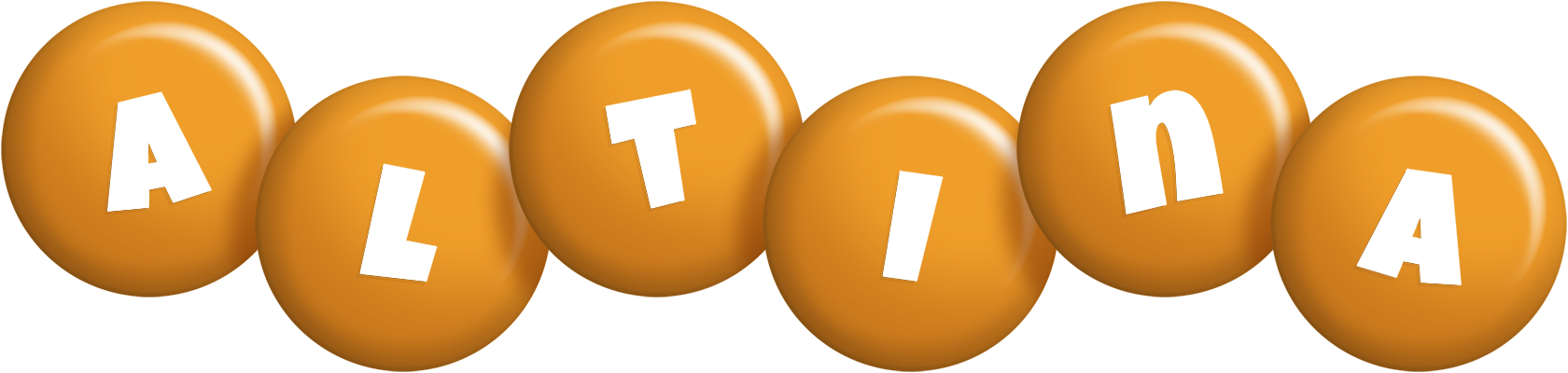 Altina candy-orange logo