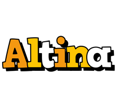 Altina cartoon logo