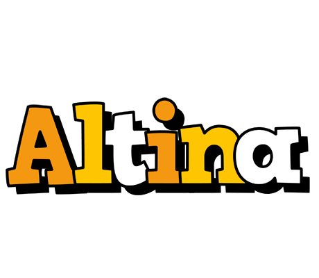 Altina cartoon logo