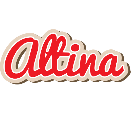 Altina chocolate logo