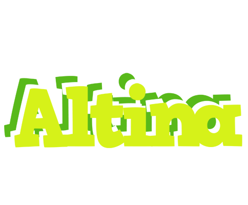 Altina citrus logo