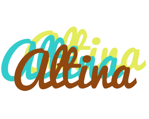 Altina cupcake logo