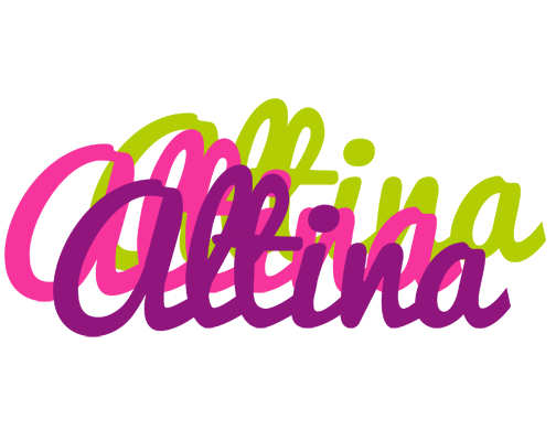 Altina flowers logo