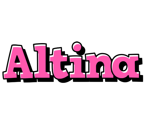 Altina girlish logo
