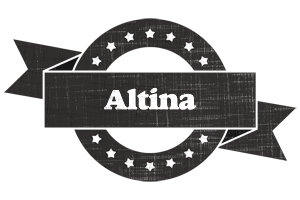 Altina grunge logo