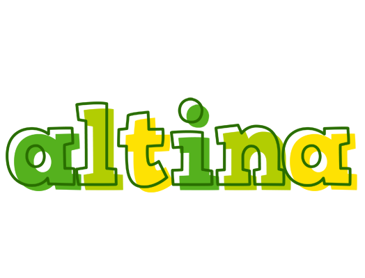 Altina juice logo