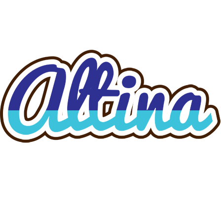 Altina raining logo