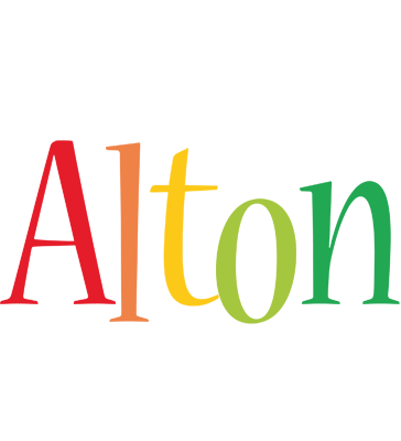 Alton birthday logo