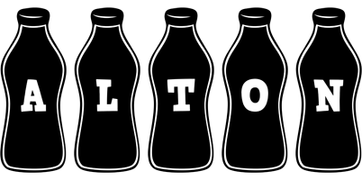 Alton bottle logo