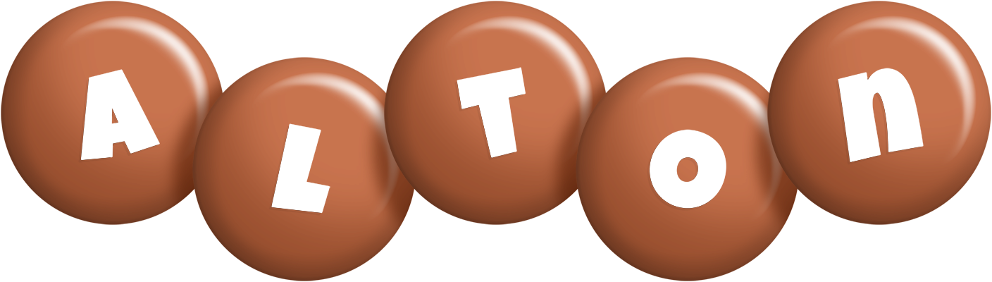 Alton candy-brown logo