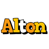 Alton cartoon logo