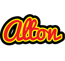 Alton fireman logo