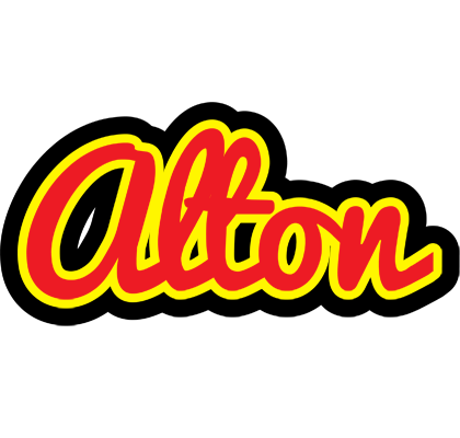 Alton fireman logo