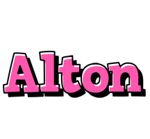 Alton girlish logo