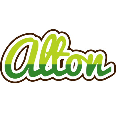 Alton golfing logo