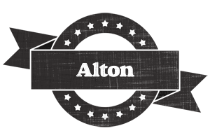 Alton grunge logo