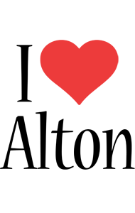 Alton i-love logo