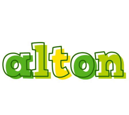 Alton juice logo