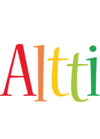 Altti birthday logo