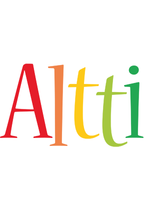 Altti birthday logo